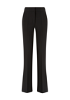 Genny Black Tight Trousers In Black