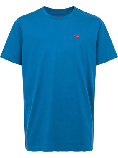 Supreme Small Box T-shirt In Blue