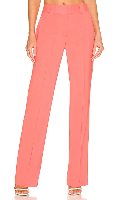 A.l.c Kennedy Flared-leg Trousers In Pink