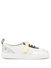 ALEXANDRE VAUTHIER STRAP-DETAIL LOW-TOP SNEAKERS