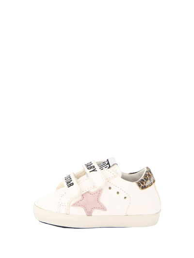 Golden Goose Kids Baby Shoes In White
