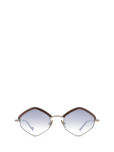 Eyepetizer Tomber Sun Bordeaux And Gun Sunglasses
