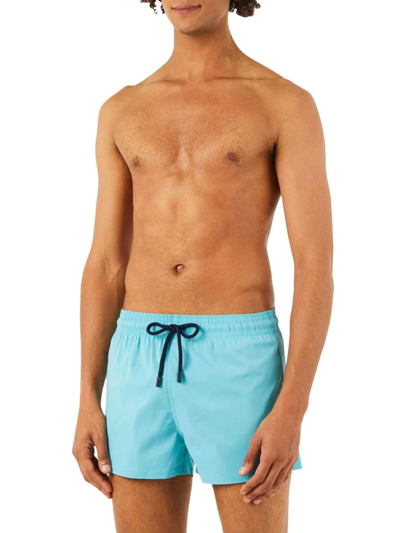 Vilebrequin Men's Unis Swim Trunks In Pondichery