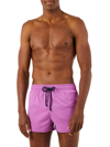 Vilebrequin Men's Unis Stretch-solid Swim Trunks In Dahlia Rose