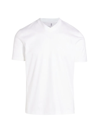 Brunello Cucinelli Men's Basic-fit V-neck T-shirt In Beige