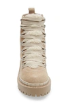 Steve Madden Rainier Platform Bootie In Sand Suede