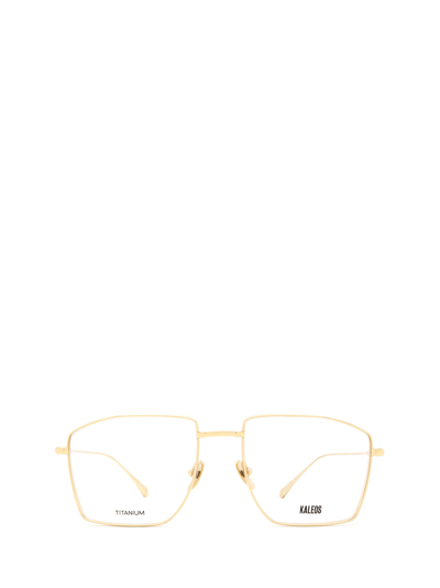 Kaleos Dunn Gold Unisex Eyeglasses