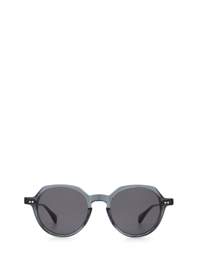 Kaleos Perlman Transparent Grey Unisex Sunglasses