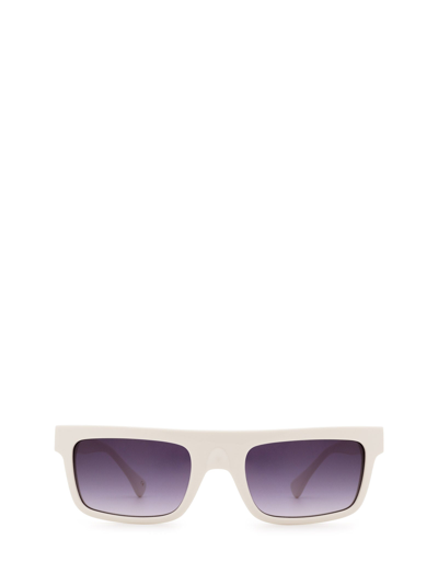 Kaleos Lachance Matte White Unisex Sunglasses