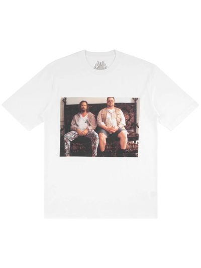 Palace Dude Print T-shirt In White