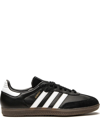 Adidas Originals Samba Og Logo-print Leather Low-top Trainers In Black