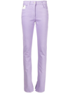 Alyx Logo Patch Skinny Jeans In Purple