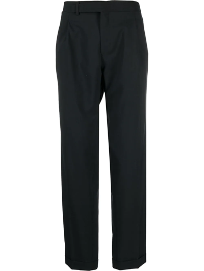 Briglia 1949 Mid-rise Straight Leg Trousers In Black