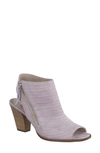 Paul Green Women's Cayanne Peep Toe High Heel Booties In Stone Suede