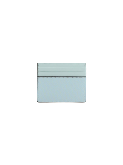 Fendi Business Card Holder In Light Blue
