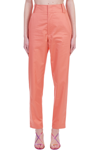 Isabel Marant Nestone Pants In Rose-pink Cotton In Rose-pink