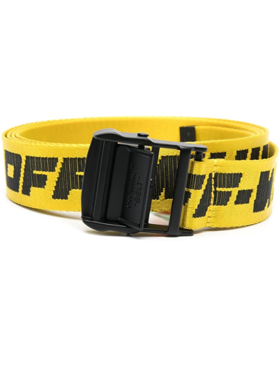 Off-white Classic Industrial Belt In Gelb
