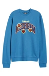 Ice Cream End Game Crewneck Sweatshirt In Dark Blue