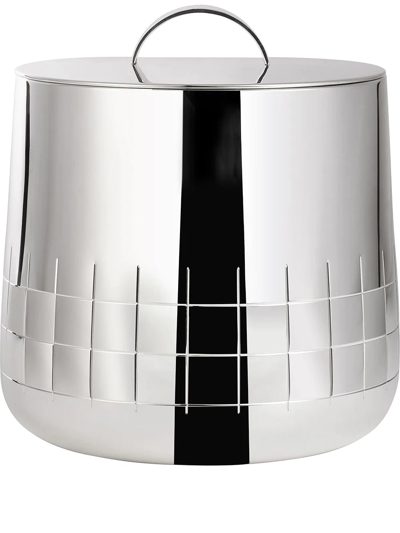 Christofle Graphik Insulated Silver-plated Ice Bucket
