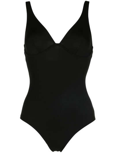 Bondi Born Paraiso Emmanuelle One-piece Swimsuit In Black
