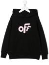 OFF-WHITE OFF ROUNDED HOODIE