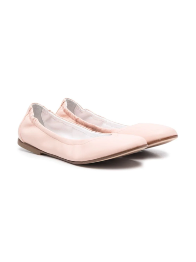 Andrea Montelpare Kids' Slip-on Ballerina Shoes In Carne