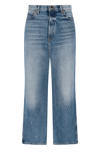 Khaite Paint-splatter Wide-leg Jeans