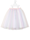 Aigner Tulle Midi Skirt In Pink