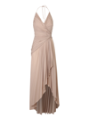 ALEXANDRE VAUTHIER DRAPED LONG DRESS