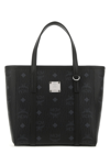 Mcm Mini Toni Monogram Top Handle Bags In Black