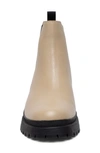 Linea Paolo Tokio Lug Sole Chelsea Boot In Beige