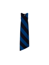 Marni Racerback Striped-jersey Maxi Dress In Blue