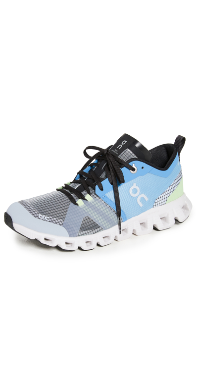 On Cloud X Shift Running Shoe In Niagara/ White