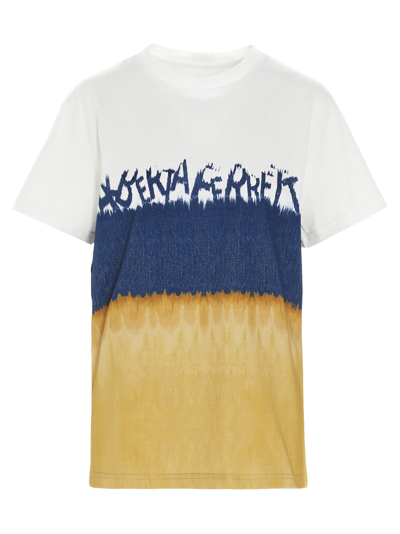 Alberta Ferretti Womens Multicolor Other Materials T-shirt In Multicolour