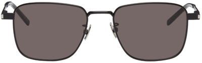 Saint Laurent Black Sl 529 Sunglasses In 001 Black