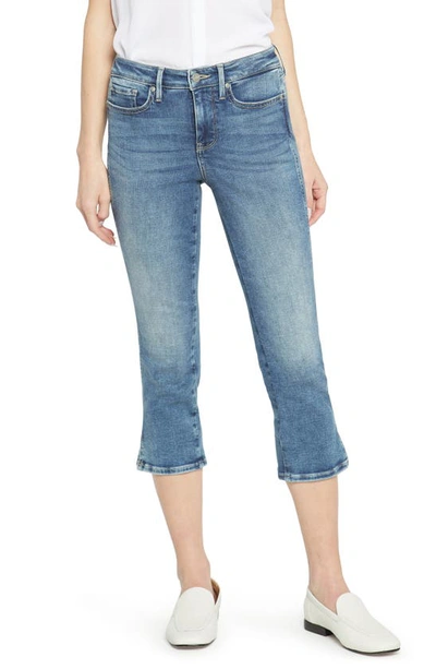 Nydj Chloe Side Slit Capri Jeans In Loire