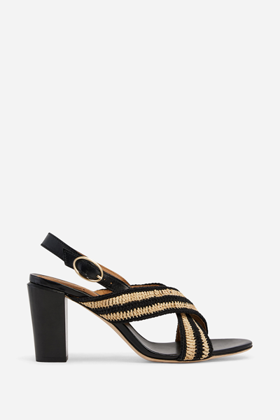 Vanessa Bruno High-heeled Sandals In Black
