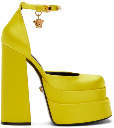 versace medusa aevitas platform heels