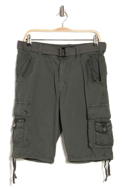 X-ray Xray Belted Cargo Shorts In Grey