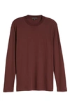 Robert Barakett Georgia High Crewneck T-shirt In Sonoma Red