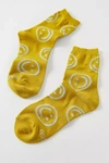 Baggu Happy Crew Sock In Honey