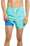 CHUBBIES THE APEX SWIMMERS SWIM TRUNKS