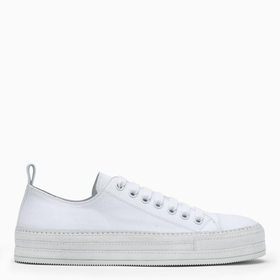 Ann Demeulemeester White Gert Sneakers In Canvas