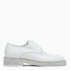 ANN DEMEULEMEESTER WHITE OLIVER DERBY SHOES