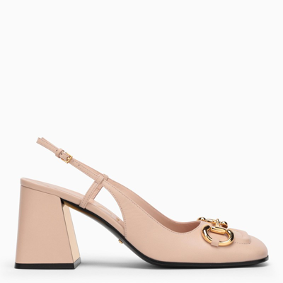 Gucci Pink Décolleté With Clamp