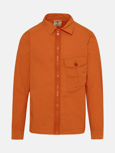 Ten C Orange Polyamide Jacket