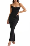 House Of Cb Charmaine Corset Dress In Black Plus Cup
