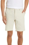 Peter Millar Salem High Drape Performance Shorts In British Cream