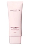 WANDER BEAUTY WANDER BEAUTY PACK UP & GLOW PRIMING BROAD SPECTRUM SPF 40 MINERAL SUNSCREEN