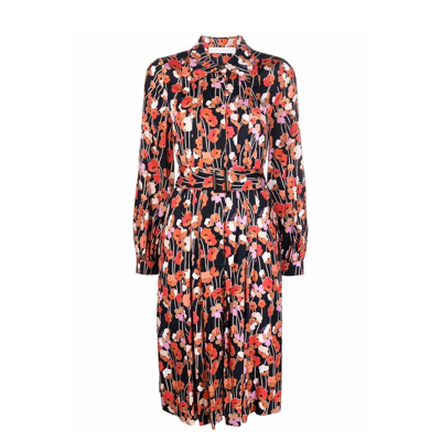 See By Chloé Printed Viscose Dress  Printed See By Chloe Donna 36f In Black